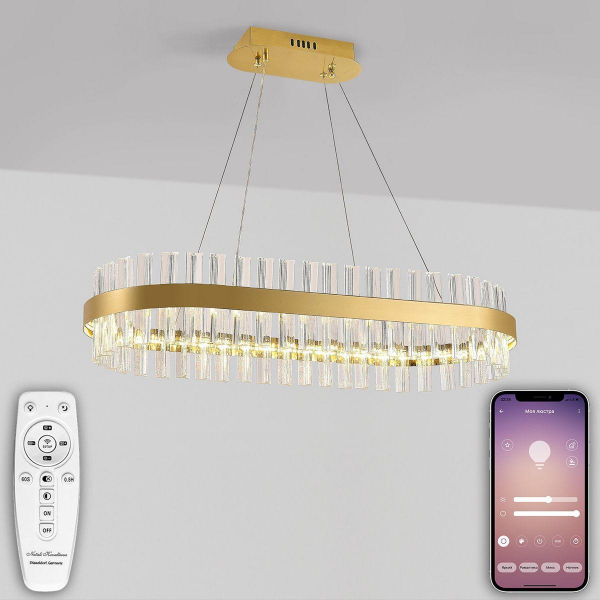 Подвесной светодиодный светильник Natali Kovaltseva Smart Нимбы Led Lamps 81252 Подвесной светодиодный светильник Natali Kovaltseva Smart Нимбы Led Lamps 81252