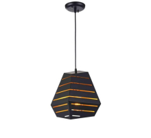 Светильник подвесной Alfa Light F3524-40 Black+Gold E27*1