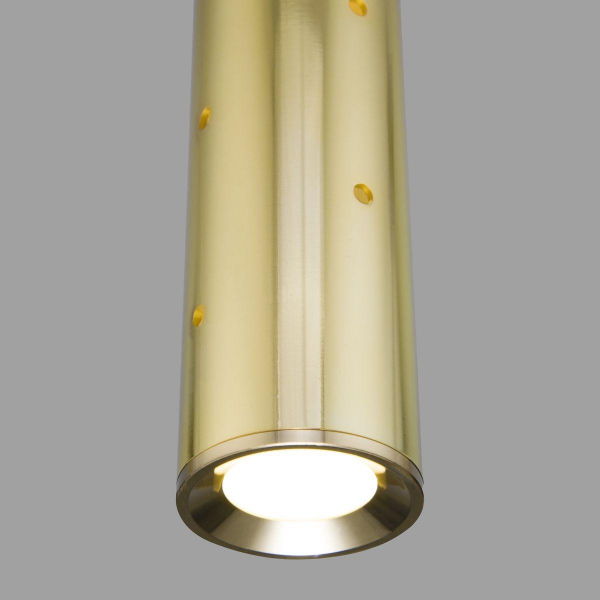 Подвесной светодиодный светильник Elektrostandard Bong 50214/1 Led золото a055667 Подвесной светодиодный светильник Elektrostandard Bong 50214/1 Led золото a055667