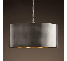 Подвесной светильник Loft-Concept RH Antiqued Metal Drum Pendant lamp 40.619-0 5775