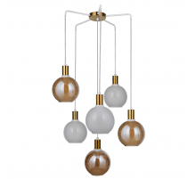 Подвесной светильник 33 ИДЕИ PND169M.05WH.3.001PA-S13AM-S13WH