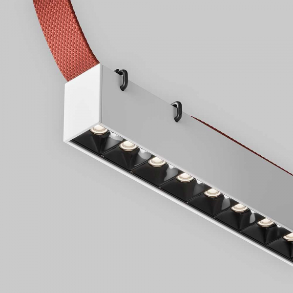 Подвесной светодиодный светильник Maytoni Technical Pendant system Parity Points TR128B-12W4K-M-W Подвесной светодиодный светильник Maytoni Technical Pendant system Parity Points TR128B-12W4K-M-W