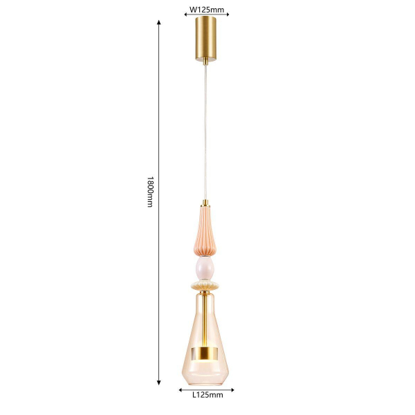 Подвесной светодиодный светильник Favourite Dolci 4464-1P Подвесной светодиодный светильник Favourite Dolci 4464-1P
