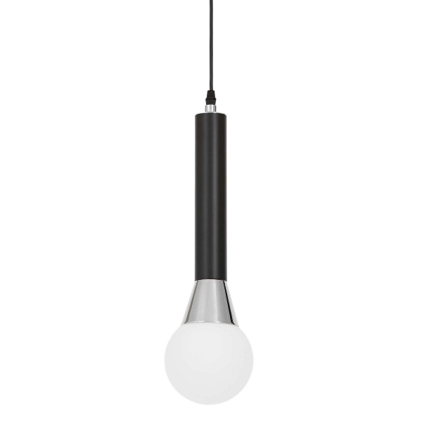 Подвесной светильник Lumina Deco Folino LDP 7012-1B BK+CHR Подвесной светильник Lumina Deco Folino LDP 7012-1B BK+CHR