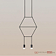 Подвесной светильник Imperium Loft Via Wireflow Polyhedral 2 Lineal Pendant Light 152907-22