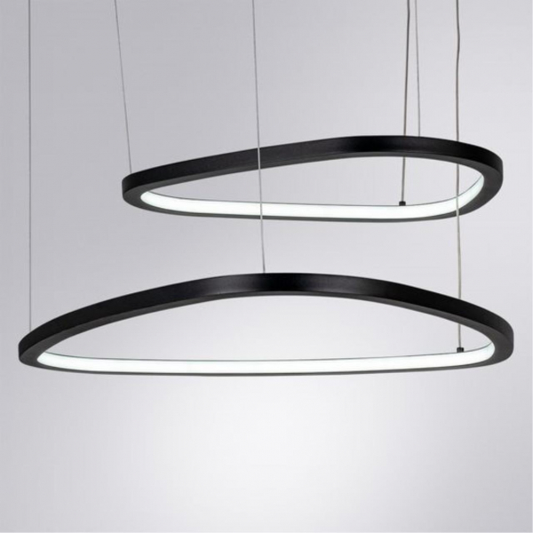 Подвесной светодиодный светильник Arte Lamp Madison A2194SP-2BK Подвесной светодиодный светильник Arte Lamp Madison A2194SP-2BK