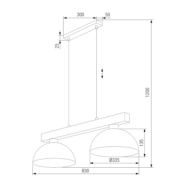Подвесной светильник TK Lighting 4507 Oslo