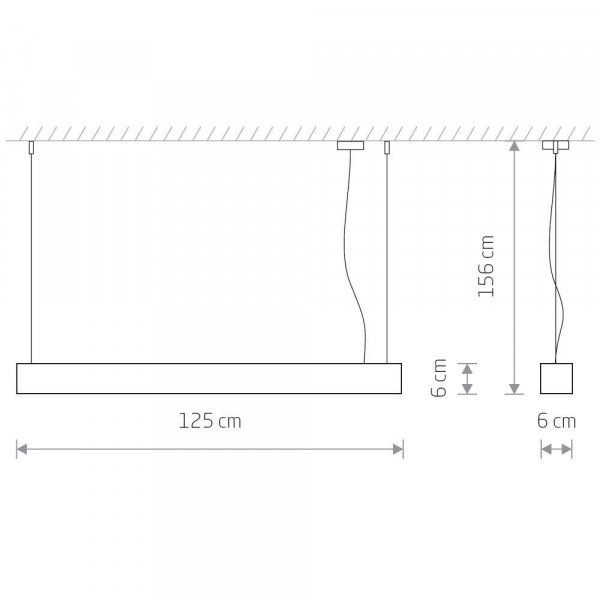 Подвесной светильник Nowodvorski Soft Led 120x6 7525 Подвесной светильник Nowodvorski Soft Led 120x6 7525