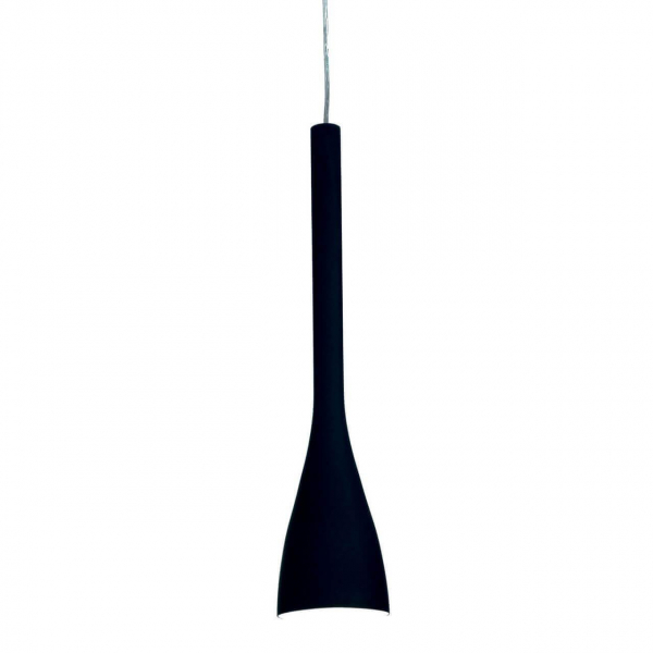 Подвесной светильник Ideal Lux Flut SP1 Small Nero 035710 Подвесной светильник Ideal Lux Flut SP1 Small Nero 035710