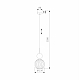 Подвесной светильник TK Lighting 11145 Sophia Green Cognac a071831