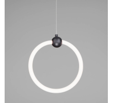 Подвесной светодиодный светильник Eurosvet Rim 90166/1 черный