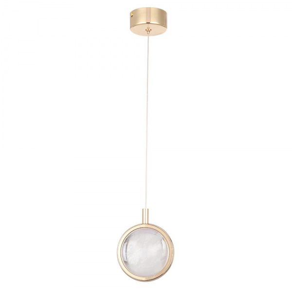 Подвесной светодиодный светильник Crystal Lux Cielo SP6W Led Gold Подвесной светодиодный светильник Crystal Lux Cielo SP6W Led Gold