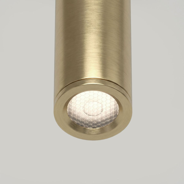 Подвесной светодиодный светильник Elektrostandard Flinn 50263 LED 4W 4000К латунь a072222