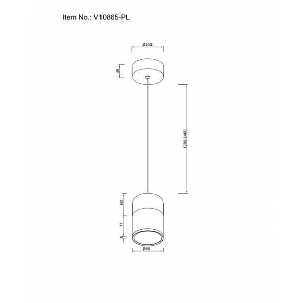 Подвесной светодиодный светильник Moderli Rinna V10865-PL Подвесной светодиодный светильник Moderli Rinna V10865-PL
