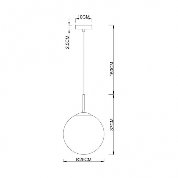 Подвесной светильник Arte Lamp Volare A1561SP-1BK Подвесной светильник Arte Lamp Volare A1561SP-1BK