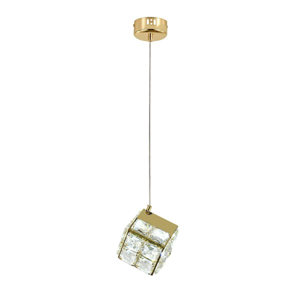 Подвесная светодиодная люстра Indigo Radioso 12048/1P Gold V000135L Подвесная светодиодная люстра Indigo Radioso 12048/1P Gold V000135L