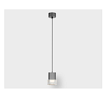 Подвесной светодиодный светильник Italline IT014-0203 dark silver