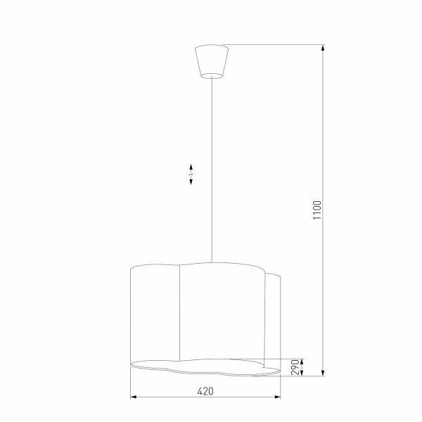 Подвесной светильник TK Lighting 3362 Cloud Подвесной светильник TK Lighting 3362 Cloud