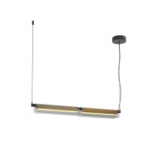 Подвесной светодиодный светильник Maytoni Flat MOD296PL-L20BS3K