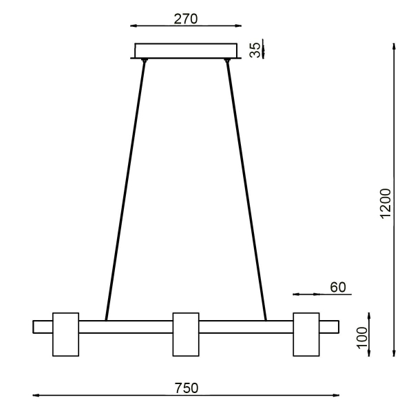 Подвесной светильник Vele Luce Zoom VL10113P06 Подвесной светильник Vele Luce Zoom VL10113P06