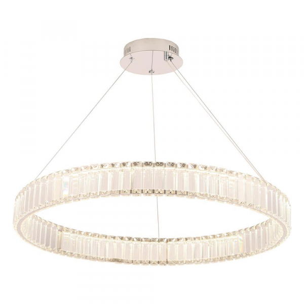 Подвесной светодиодный светильник Crystal Lux Musika SP70W Led Chrome Подвесной светодиодный светильник Crystal Lux Musika SP70W Led Chrome