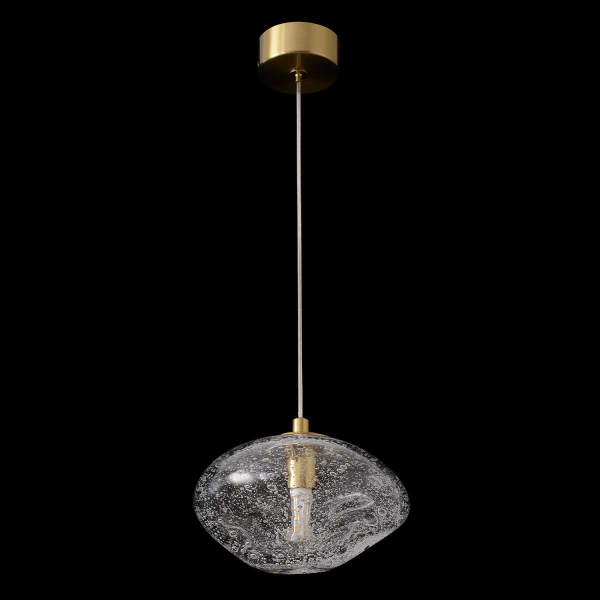 Светильник подвесной Crystal Lux FORMLESS SP1 TRANSPARENT