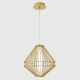 Подвесной светильник Crystal Lux CUADRA SP15W LED GOLD