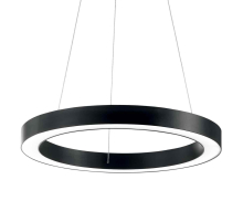 Подвесной светодиодный светильник Ideal Lux Oracle D60 Round Nero 222103