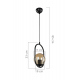Подвесной светильник Toplight Kerrie TL1609H-01BK