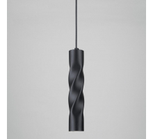 Подвесной светодиодный светильник Eurosvet Scroll 50136/1 LED черный