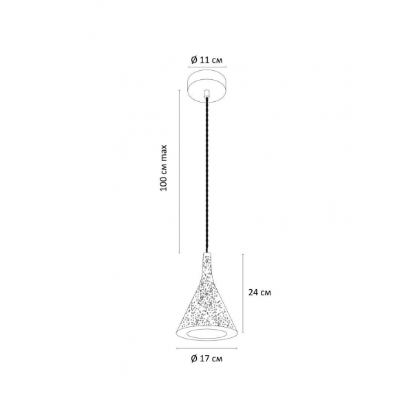 Подвесной светильник Arte Lamp Bender A4324SP-1GY Подвесной светильник Arte Lamp Bender A4324SP-1GY