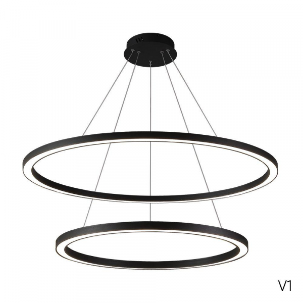 Подвесной светодиодный светильник Crystal Lux Fortuna SP123W Led Black Подвесной светодиодный светильник Crystal Lux Fortuna SP123W Led Black