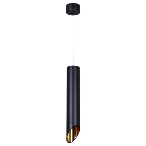 Подвесной светильник Reluce Technical 16007-0.9-001LD 300mm GU10 BK+GD