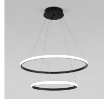 Подвесной светодиодный светильник Eurosvet Collars 90264/2 черный