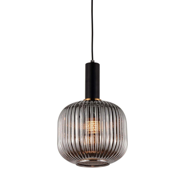 Подвесной светильник Lumina Deco Gato LDP 1217-1 GY+BK Подвесной светильник Lumina Deco Gato LDP 1217-1 GY+BK