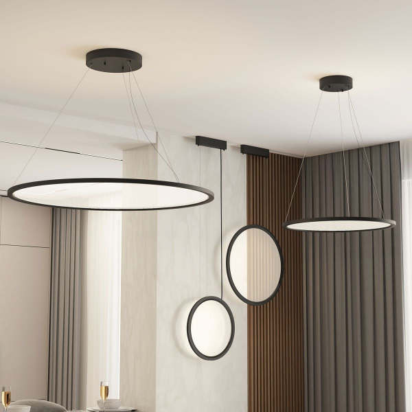 Подвесной светильник DENKIRS VEIL DK6617-BK Подвесной светильник DENKIRS VEIL DK6617-BK