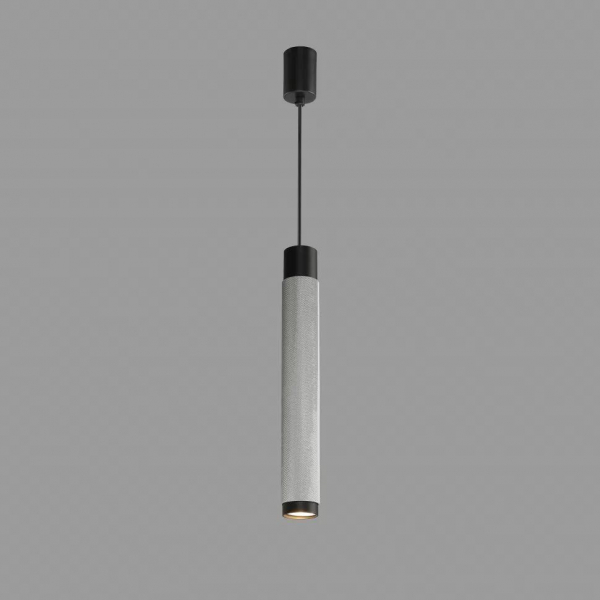 Подвесной светильник iLedex Delta 2366-1 BK+SL Подвесной светильник iLedex Delta 2366-1 BK+SL