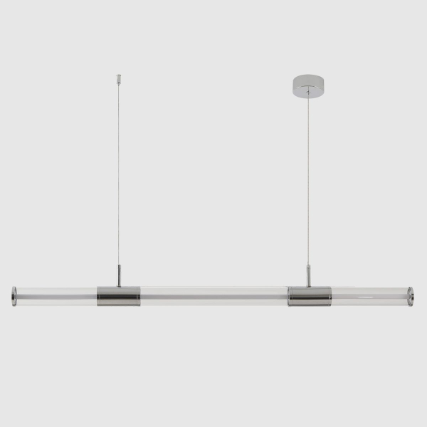 Подвесной светодиодный светильник Crystal Lux Lineup SP24W Led Chrome Подвесной светодиодный светильник Crystal Lux Lineup SP24W Led Chrome