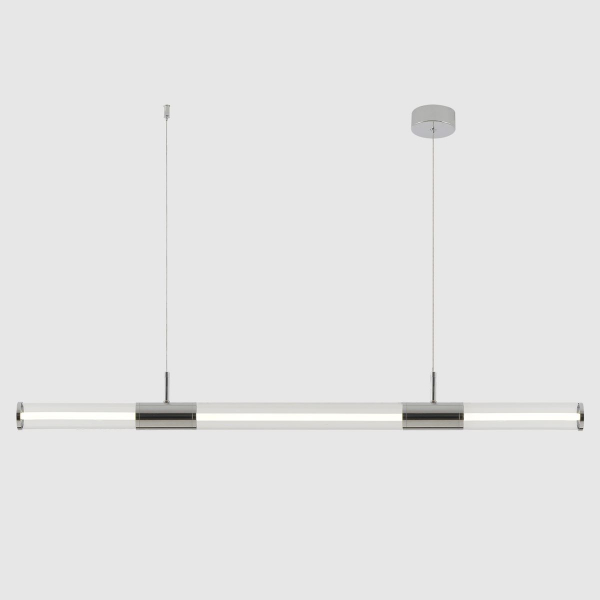 Подвесной светодиодный светильник Crystal Lux Lineup SP24W Led Chrome Подвесной светодиодный светильник Crystal Lux Lineup SP24W Led Chrome