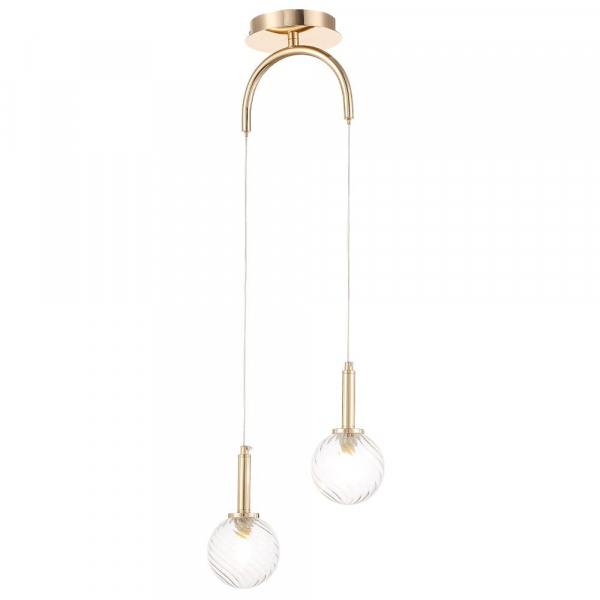 Подвесной светильник Crystal Lux Luxury SP2 Gold Подвесной светильник Crystal Lux Luxury SP2 Gold