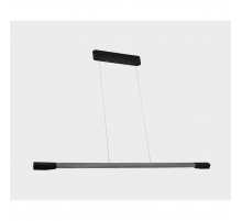 Подвесной светодиодный светильник Italline IT013-6020 black/silver 3000K