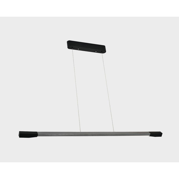 Подвесной светодиодный светильник Italline IT013-6020 black/silver 3000K Подвесной светодиодный светильник Italline IT013-6020 black/silver 3000K