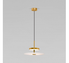 Подвесной светодиодный светильник Eurosvet Thasos 40342 LED латунь