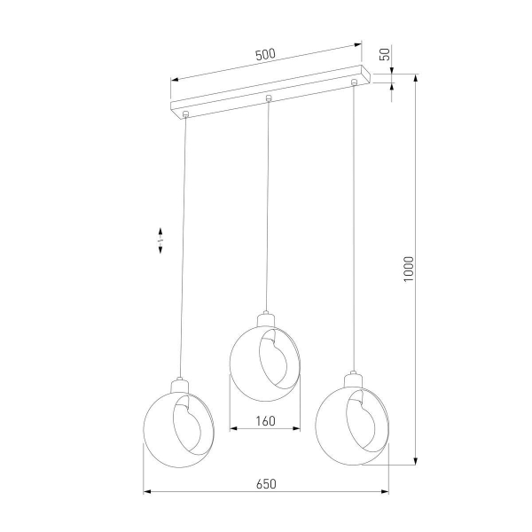 Подвесной светильник TK Lighting 2743 Cyklop Подвесной светильник TK Lighting 2743 Cyklop