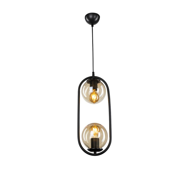 Подвесной светильник Toplight Kerrie TL1609H-02BK Подвесной светильник Toplight Kerrie TL1609H-02BK