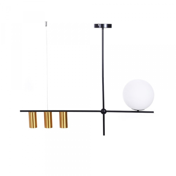 Подвесной светильник Lumina Deco Drino LDP 6042-4 BK+MD Подвесной светильник Lumina Deco Drino LDP 6042-4 BK+MD