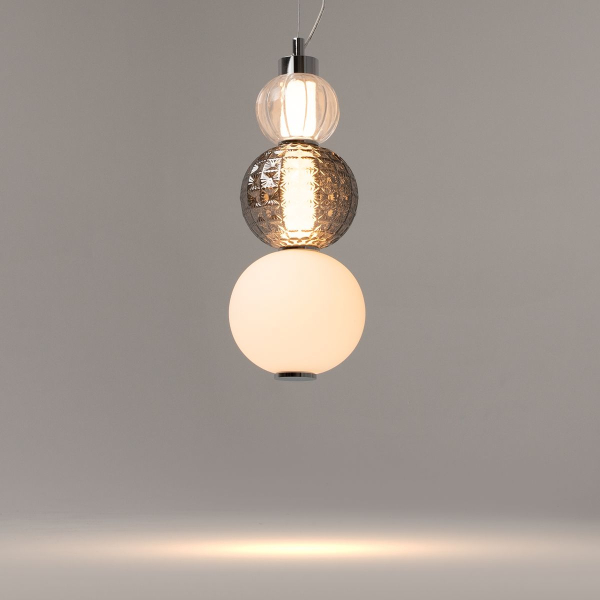 Подвесной светодиодный светильник Maytoni Collar P069PL-L16CH3K