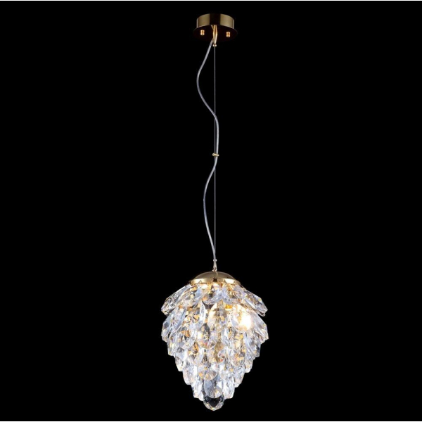 Подвесной светильник Crystal Lux Charme SP2 Gold/Transparent Подвесной светильник Crystal Lux Charme SP2 Gold/Transparent