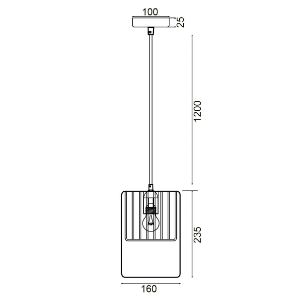 Подвесной светильник Vele Luce Nota VL6414P01 Подвесной светильник Vele Luce Nota VL6414P01