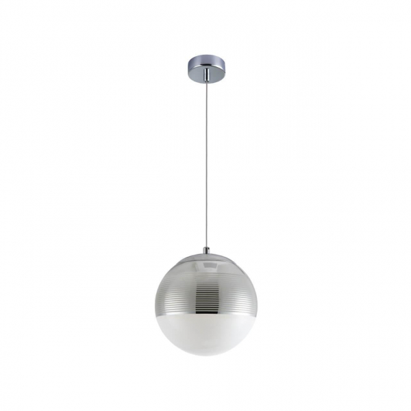 Подвесной светильник Crystal Lux Optima SP1 Chrome D200 Подвесной светильник Crystal Lux Optima SP1 Chrome D200
